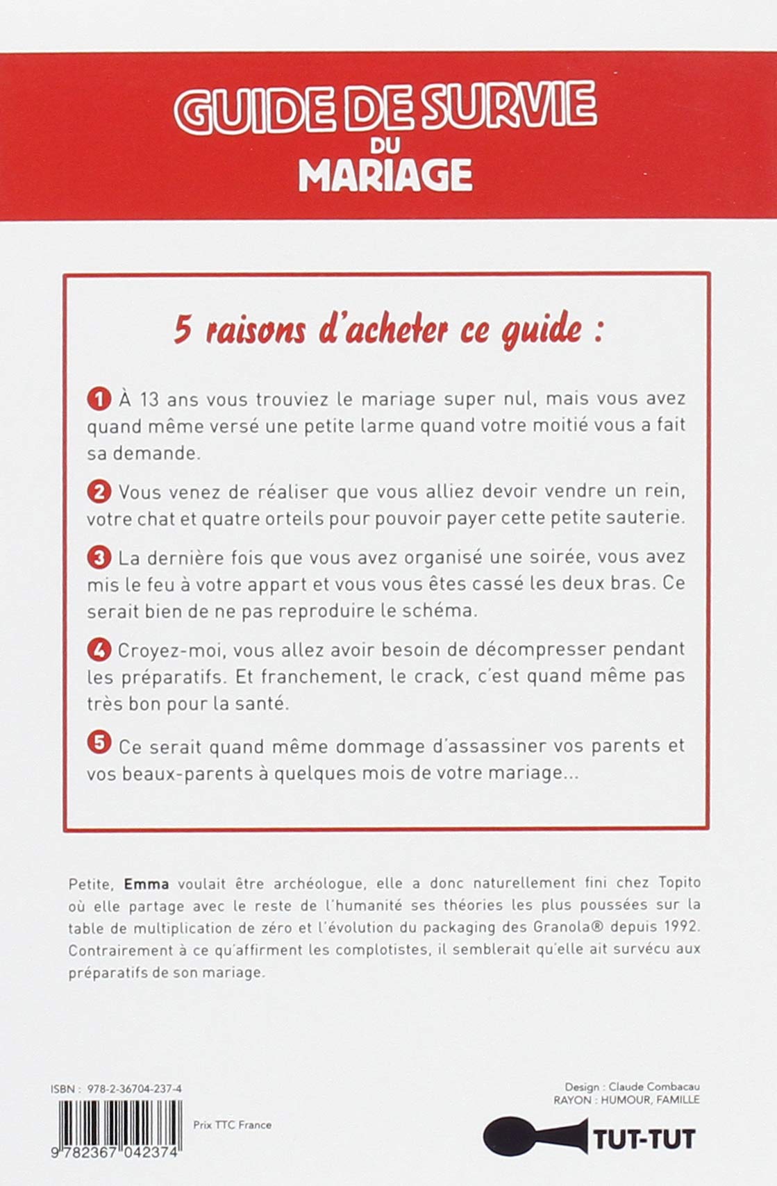 Guide De Survie Du Mariage 9782367042374 Amazon Com Books