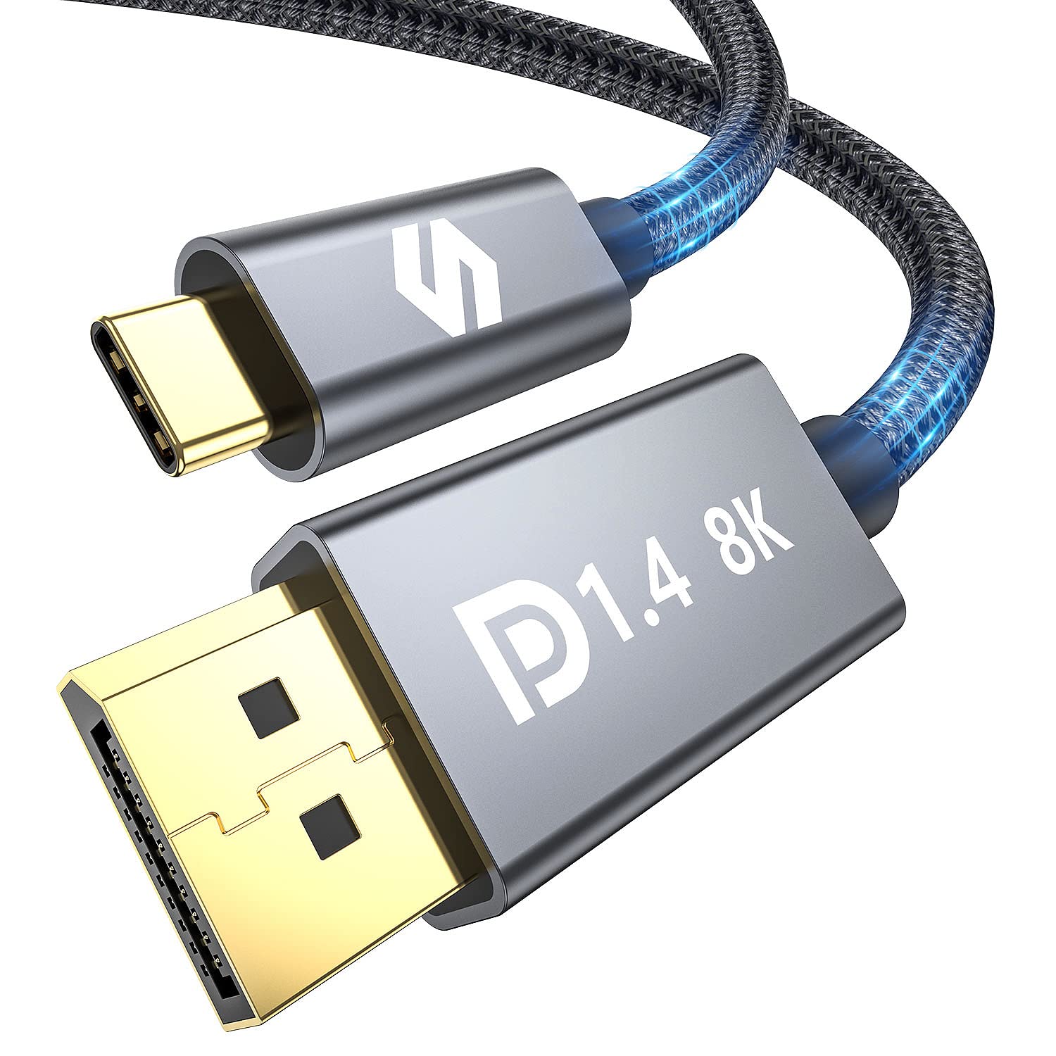 Silkland USB C to Displayport Cable 8K 60Hz 4K 240Hz