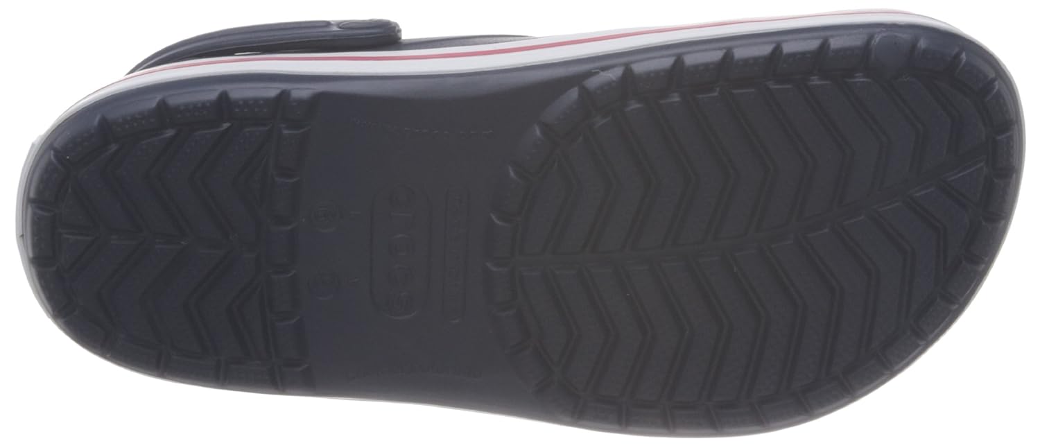 crocs unisex crocband navy clogs and mules