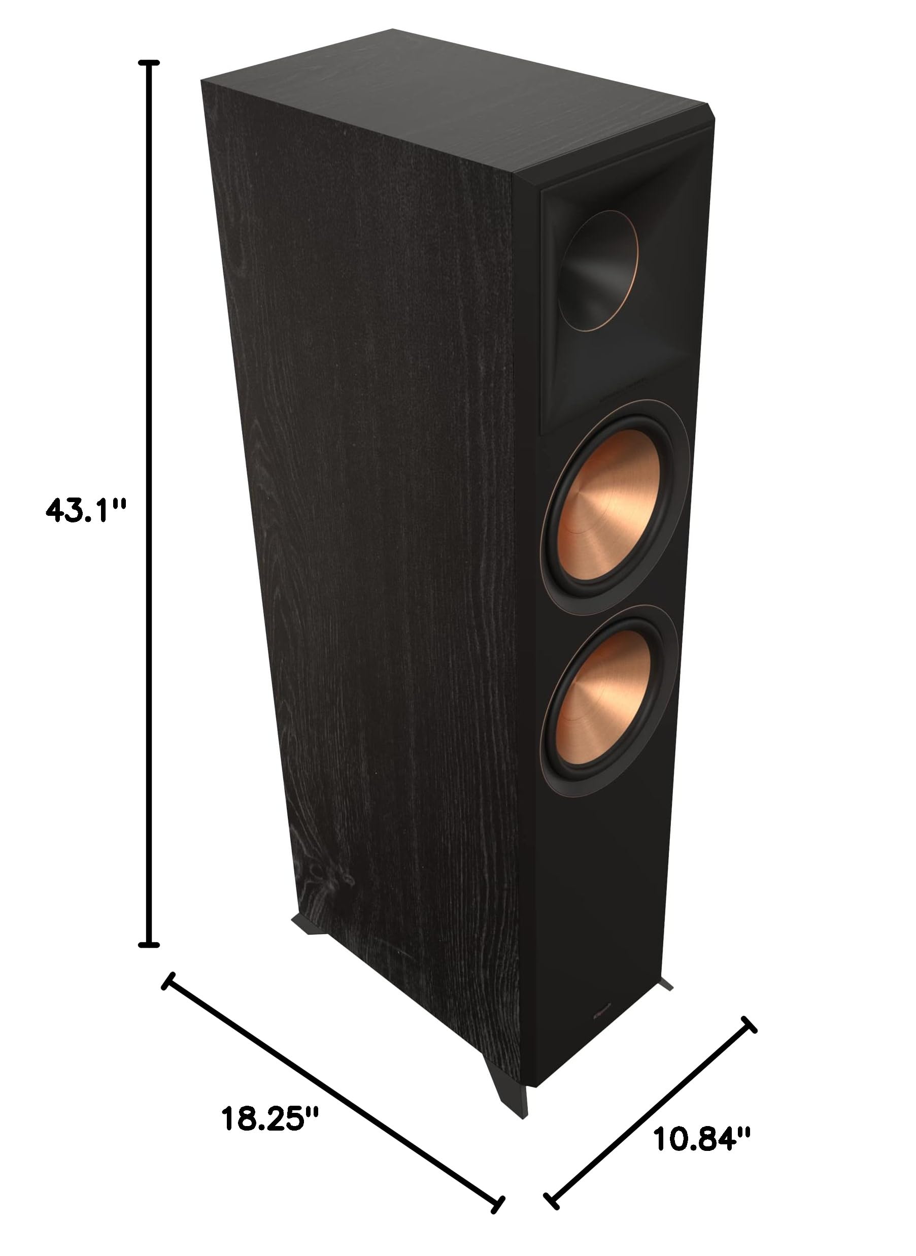 Klipsch 2.1 Ebony System - Model RP-8000F II, RP-1200SW