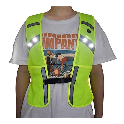 USB Rechargeable Reflective Running Vest with Phone Nigeria Ubuy