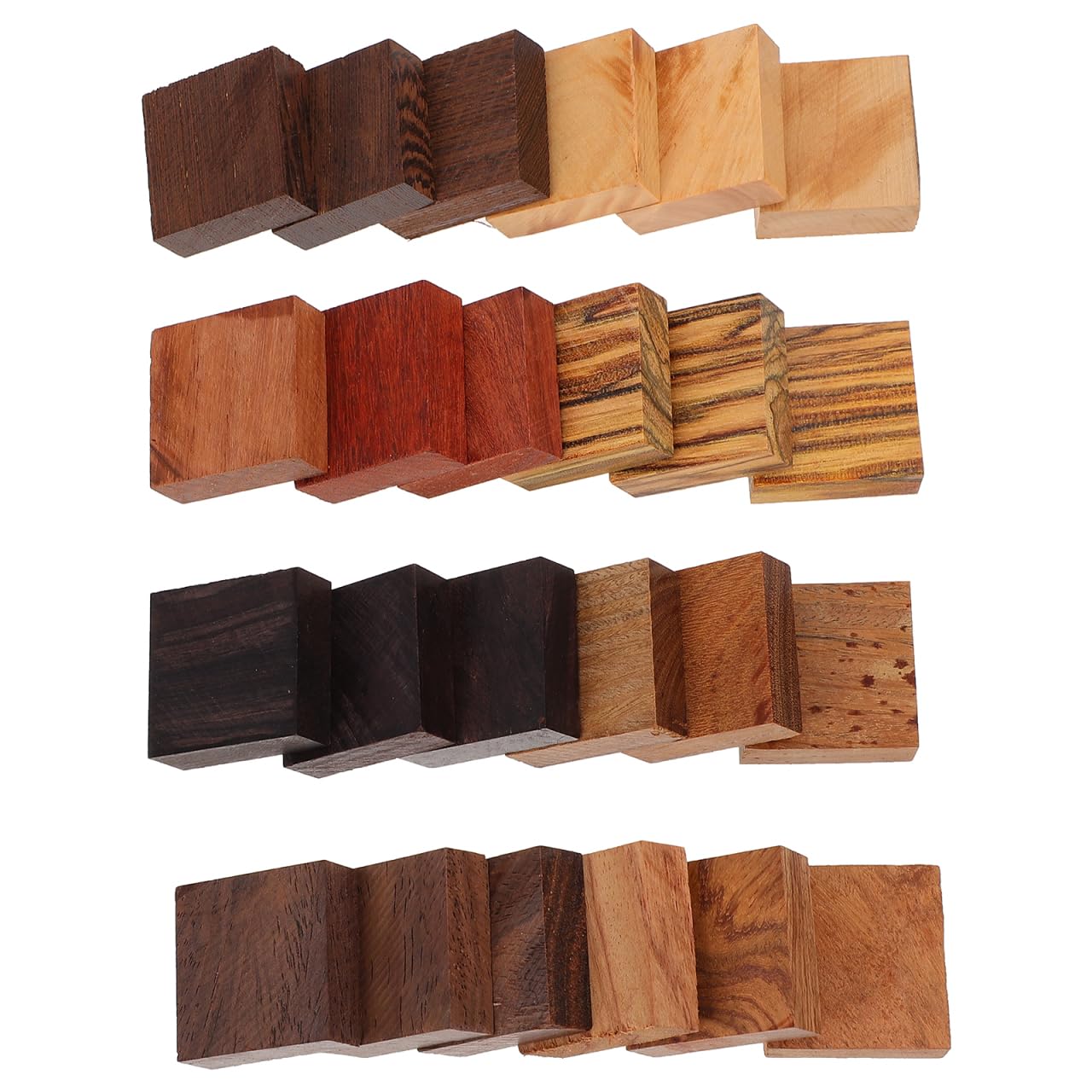 KONTONTY 24pcs Wooden Ring Blanks for DIY Jewelry Making Smooth Surface Craft Material for Art Supplies for Classroom Projects and Keepsakes