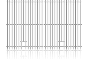 Criditpid BBQ Grill Grate for Nexgrill 720-0697E, Grill Master 720-0697, Uniflame GBC091W, 17 3/16" Heavy Duty Stainless Stee