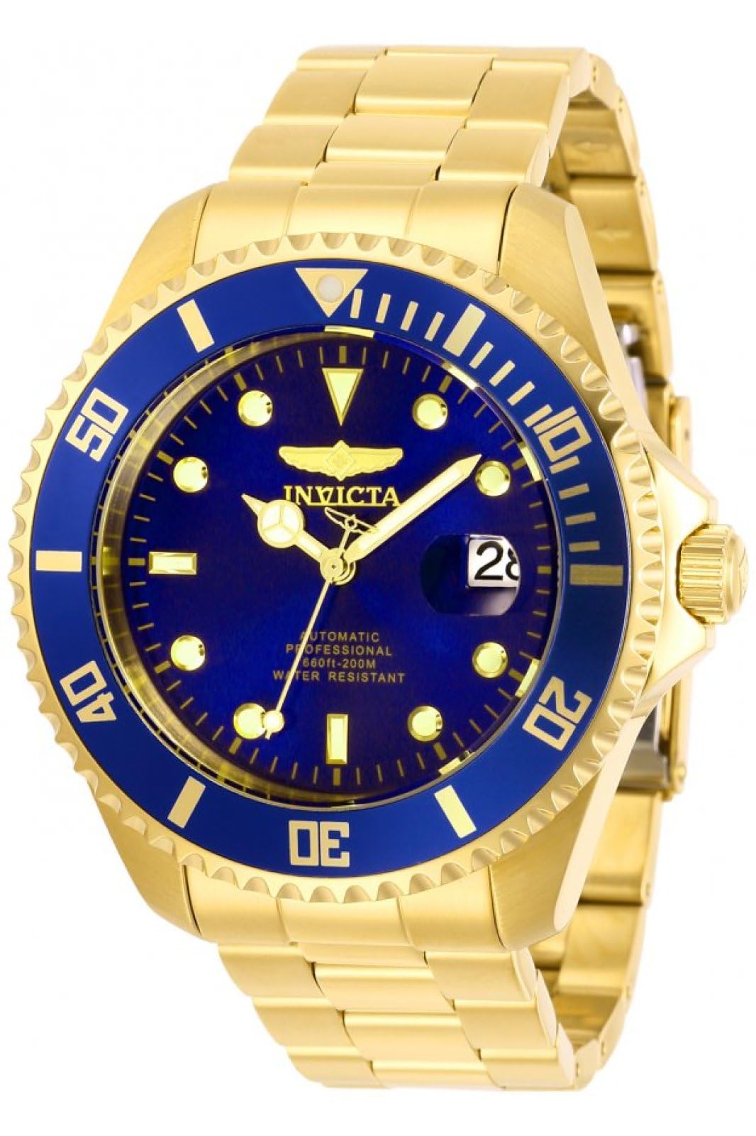 INVICTA Pro Diver 28949 Men's Watch - Waterproof - Analogue - Automatic Movement - Stainless Steel with Blue dial - 47mm