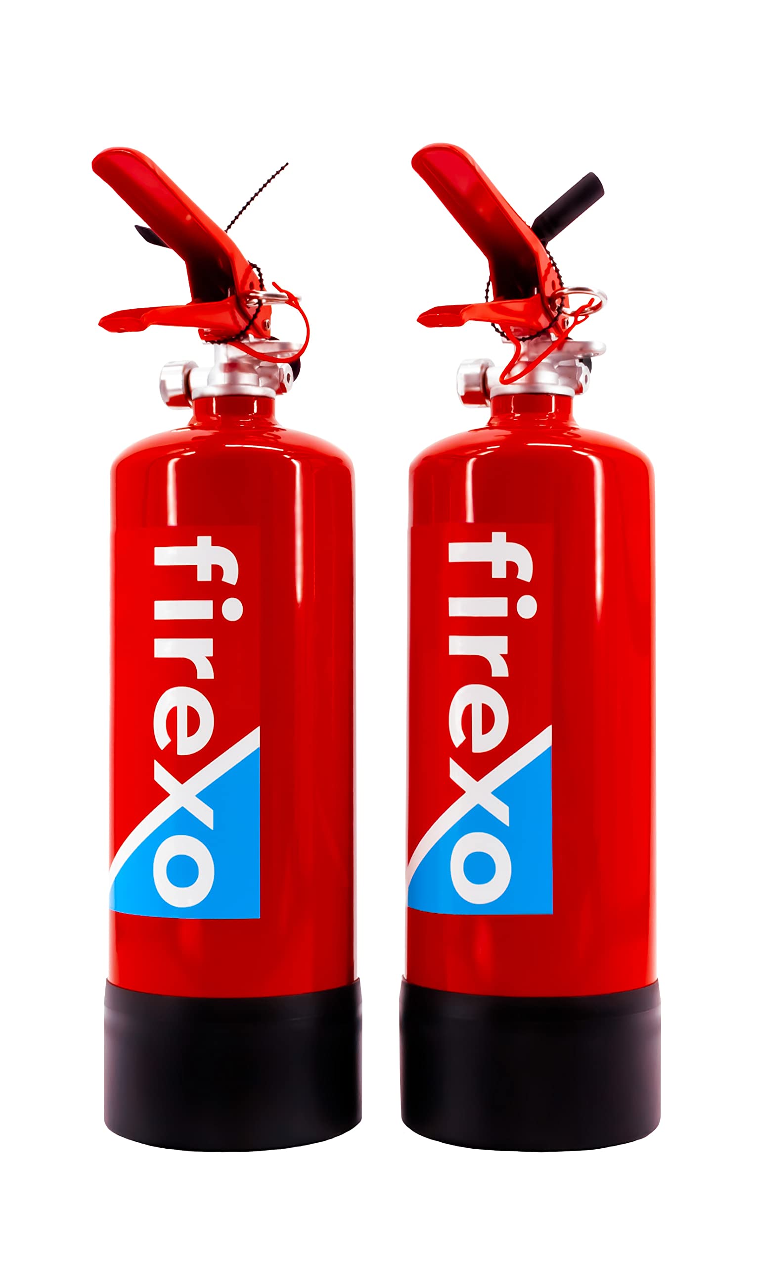 Firexo All in One Fire Extinguisher (2 Litre / 2 kg) - Multipurpose Extinguisher for ALL FIRES inc. Li-ion Battery Fires! - Safety & Emergency Equipment for Home, Kitchen, Fireplace, Grill, Caravan