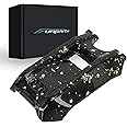Funparts Surron Battery Cover Carbon Fiber Motorcycle EBike Battery Lid Guards Wrap for Surron Sur Ron Light Bee X/S Electric Dirt Bike Gold