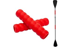 Clydlan Kayak-Paddle-Grips-2-Pack - No-Slip Oar-Grip for Take-Apart Paddles,Blister Prevention Kayaking Accessories(Diameter 30mm/1.18 inches)