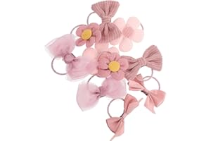CykTxei 10 Pcs Small Dog Hair Bows | Pet Hair Accessories with Bowknot Design for Puppies & Dogs | Colorful Clips for Everyda