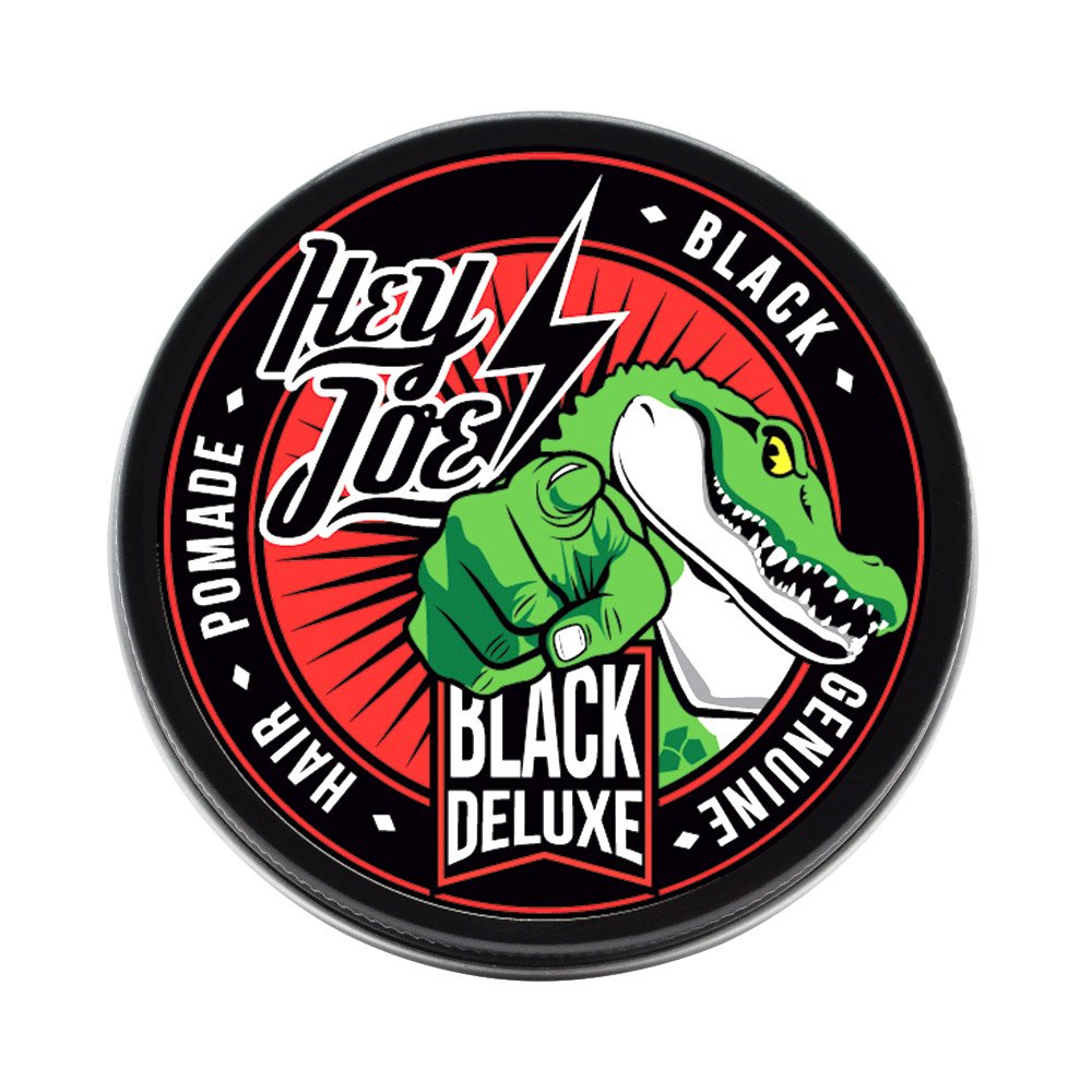 HEY JOE – Genuine Hair Pomade: Black Deluxe 100 ml Black Hair Pomade BLACK DELUXE 100 ml