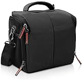 FOSOTO Camera Case Bag Compatible with Nikon D3300 D3400 D5300 D5500 D5600 D7200 D7100 D500 D90 D60 D750 D810 D610,Canon…