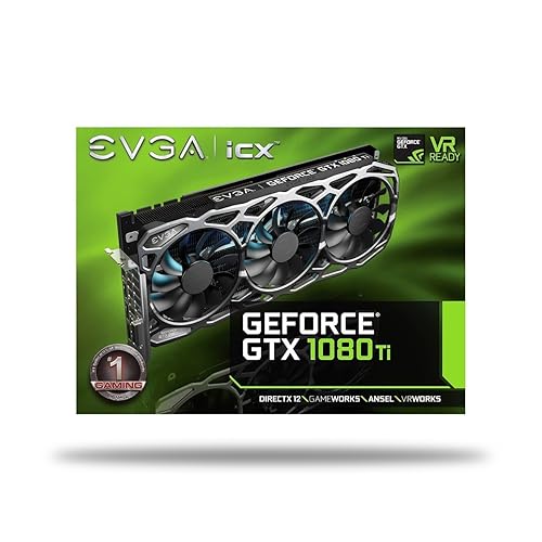 EVGA GeForce GTX 1080 Ti FTW3 Gaming, 11GB GDDR5X, iCX Technology