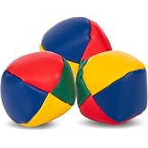 ArtCreativity Juggling Balls for Beginners and Professionals (Set of 3) Learning Toys, Juggling Balls Set, Learn to Juggle Balls, Fun Skill Toys &amp; Best Gift for Kids and Adults