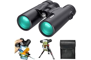 Gosky 8x42 Roof Prism Binoculars for Adults, HD Professional Binoculars for Bird Watching Travel Stargazing Hunting Concerts 