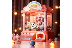 Kakamelon Claw Machine for Kids and Adults with Mini Prizes|Toys for Ages 8-13 Girls|Candy Machine Birthday Gifts for 6 7 9 10 12 Years Old
