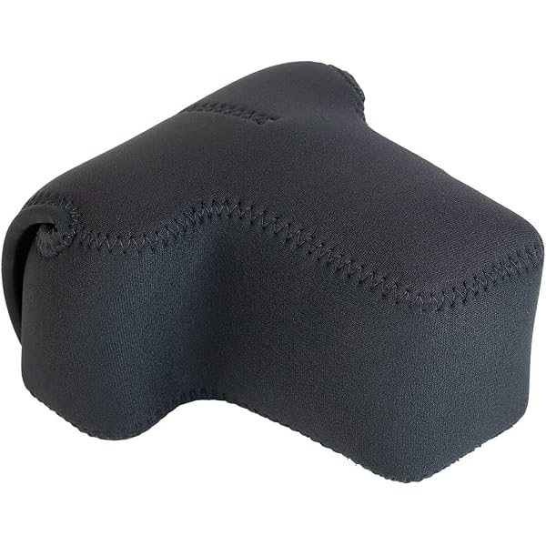 MegaGear Étui En Néoprène Fujifilm X-T50 (16-50 Mm) – Sac Protection Photo Noir Élégant