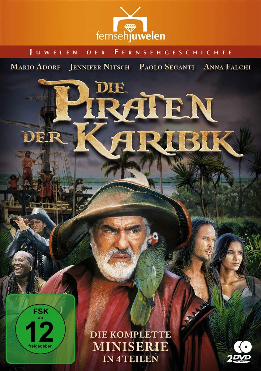 Die Piraten Der Karibik Die Komplette Miniserie 2 Dvds Amazon De Mario Adorf Anna Falchi Jennifer Nitsch Nicholas Rogers Paolo Seganti Remo Girone Padma Lakshmi Paolo Buonvino Mario Adorf Anna Falchi Lamberto