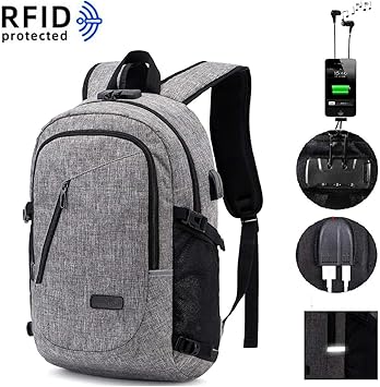 the goat bag sports backpack with portable usb charging port