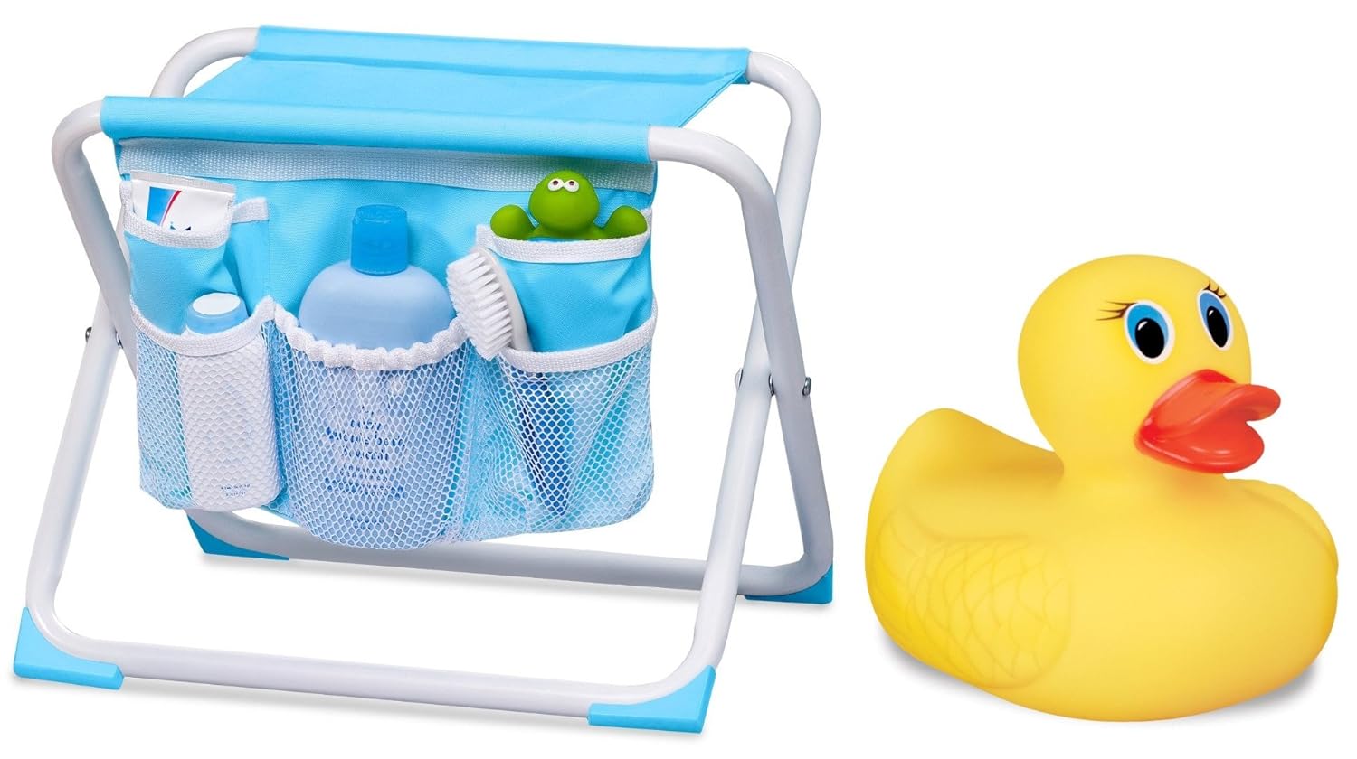 Summer Infant Tubside Seat With Munchkin White Hot Bath Duck