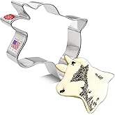 Cow Head Cookie Cutter, 4" Made in USA by Ann Clark