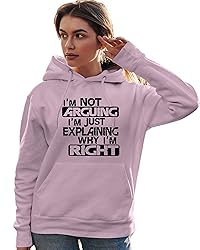 Go All Out Medium Classic Pink Mens I'm Not Arguing
