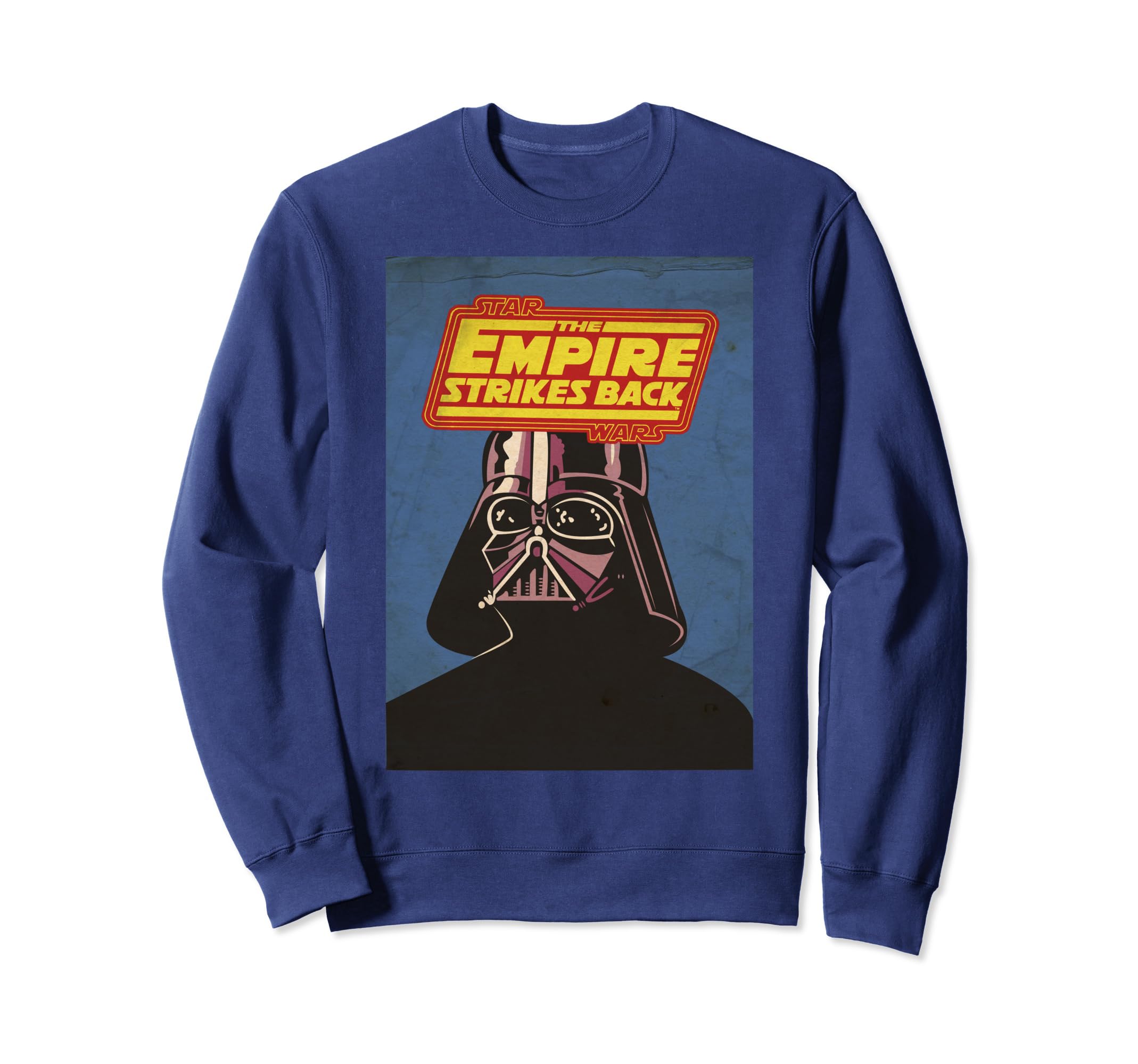 Star Wars Darth Vader Blue Vintage Trading Card Sweatshirt
