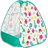 Kids Play Tent Pop Up – Foldable Portable Playhouse for Indoor Outdoor, Lightweight with Carry Bag, Gift for Boys & Girls