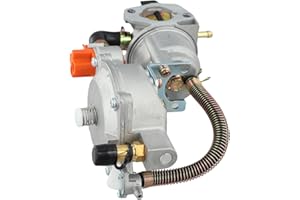 Generator Gas Conversion Kit for Petrol Generators 2-5 kW – Propane & Methane CNG Compatible Carburetor Kit with Pressure Reg