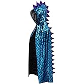 Dragon Cape Dragon Hooded Cloak Dinosaur Cape Halloween Christmas Festival Cloak Party Fancy Cape Dragon Cosplay Costume