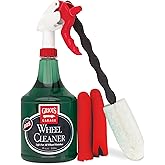 Griot's Garage Wheel Cleaning Kit, Includes Wheel Cleaner, Long-Reach Scrubbing Wheel Brush, and Two Mitts, 11224