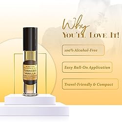 Tobacco Vanilla Unisex Body Oil (10ml Roll On), for