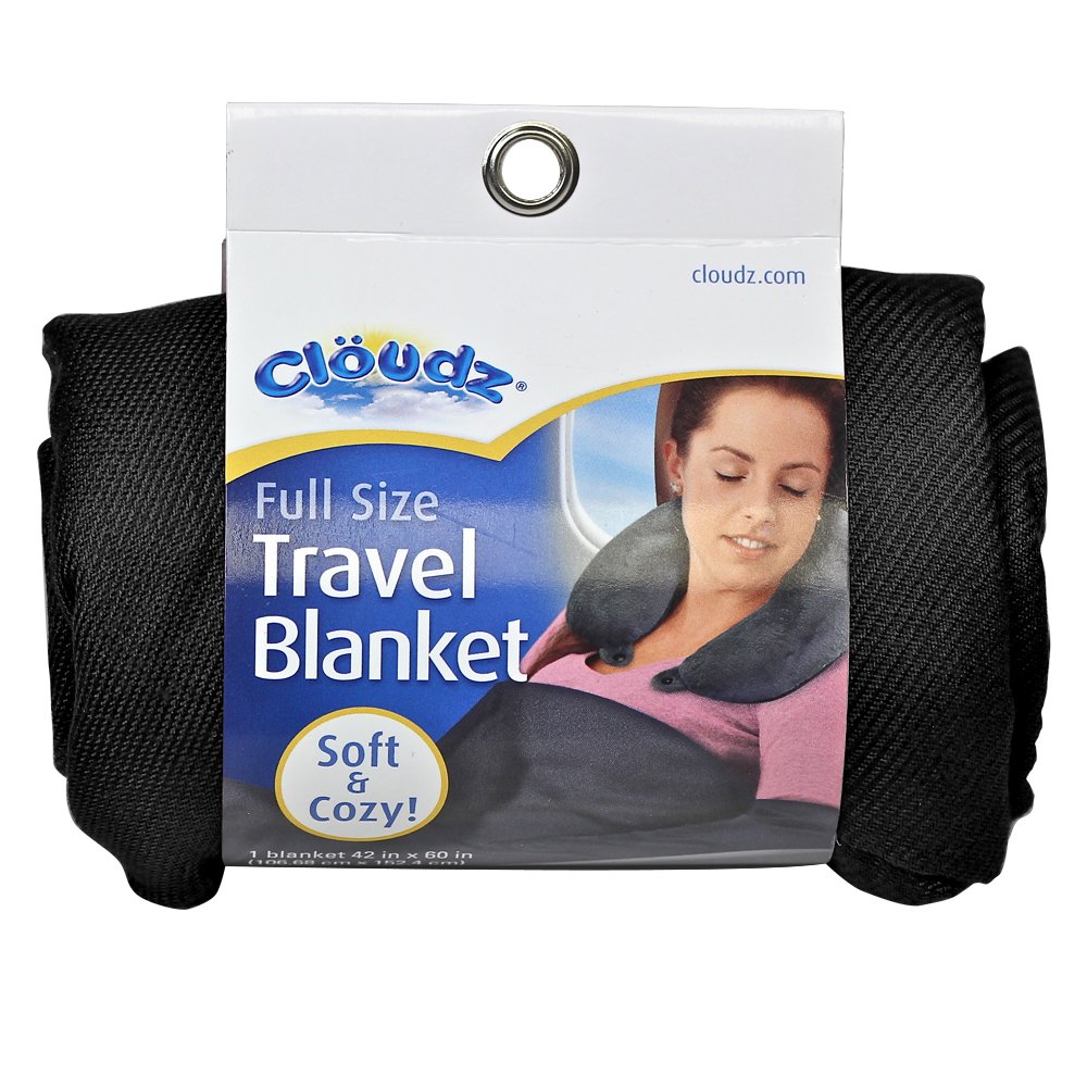 Cl÷udz Compact Travel Blanket - Black