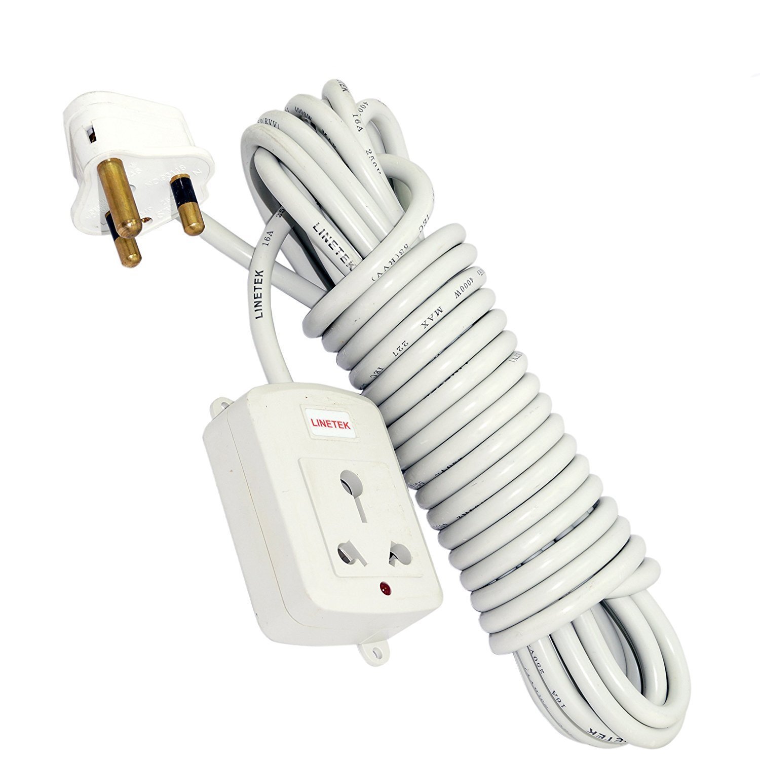 Buy SEPAL Power Extension Cord 10 meter cable length White Online at Low Prices in