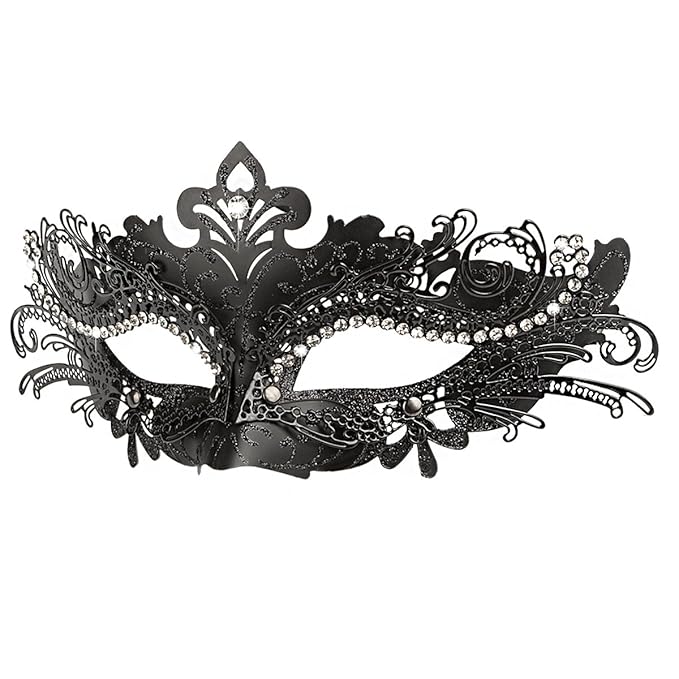 Gold Filigree Masquerade Mask