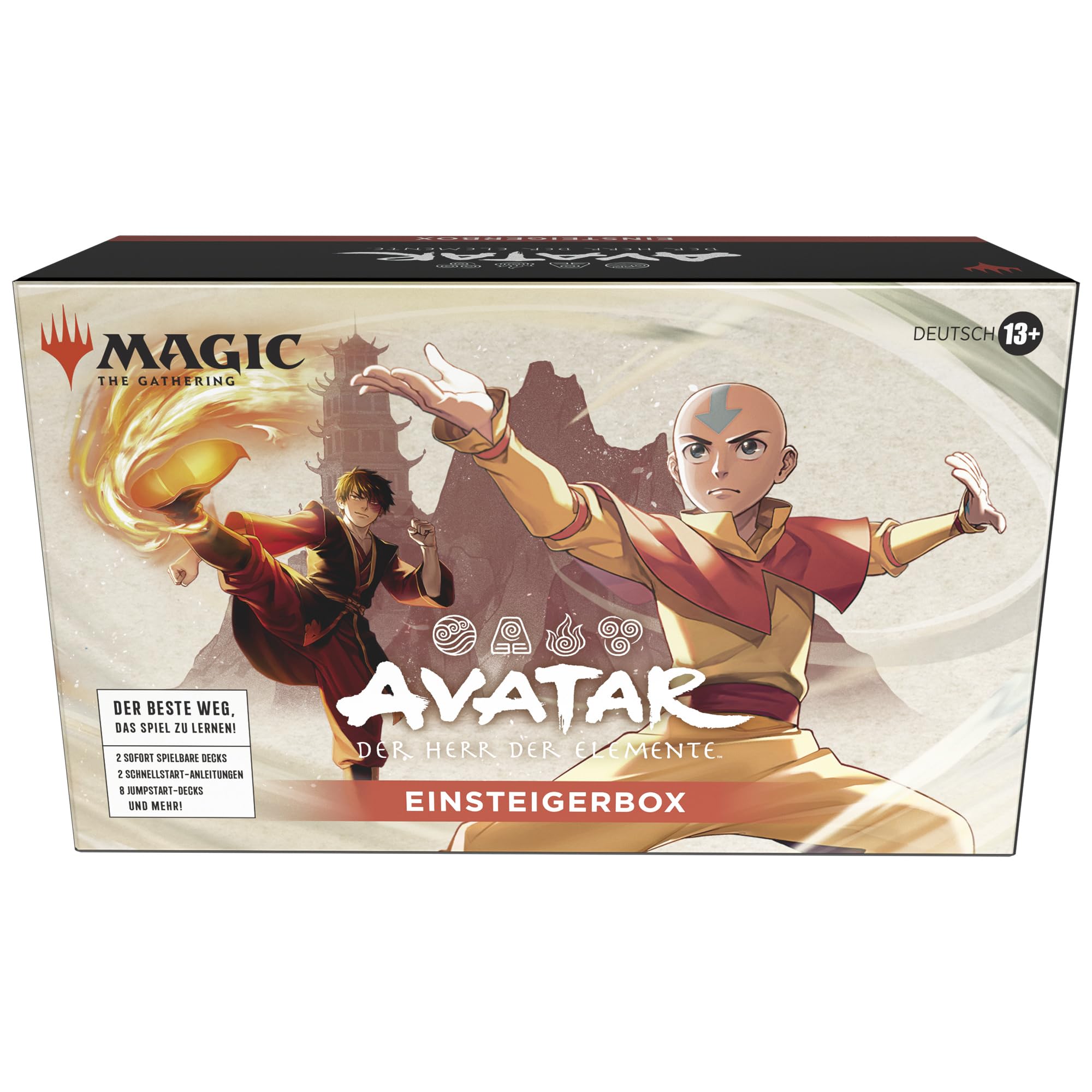 Magic: The Gathering | Avatar – Der Herr der Elemente Einsteigerbox | Kartenspiel für 2 Personen ab 13 (Deutsche Version)