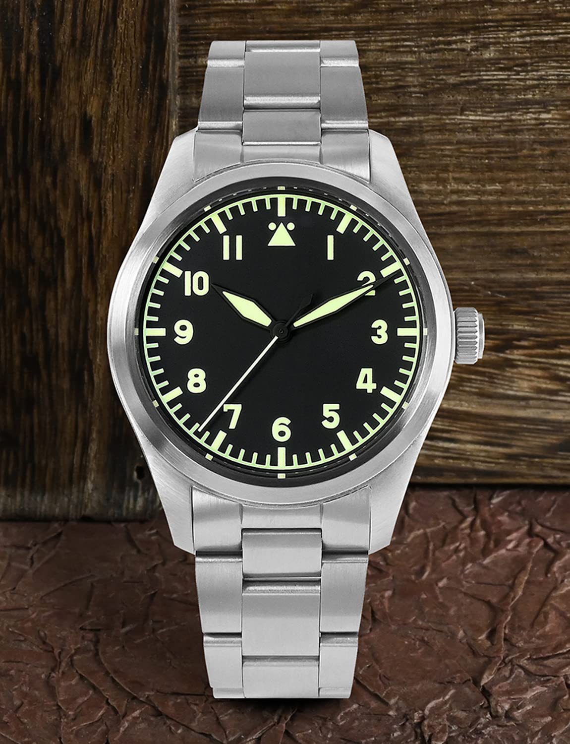 Mua San Martin Field Watches for Men, NH35 Automatic Simple Military ...