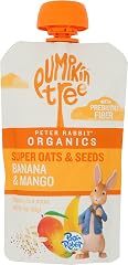 Peter Rabbit Organics, Super Oats Seeds Puree Banana Mango Organic, 4 Ounce