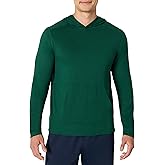 Amazon Essentials Men's Athletic Soft Performance Lightweight Gym Workout Hoodie Sweatshirt, Space Dye