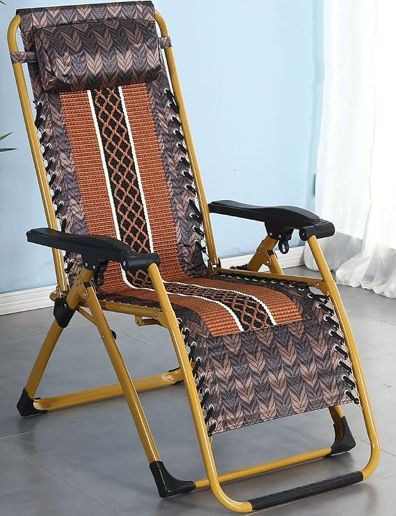 Amazon.com: ZR- Folding Lunch Break Lounge Chair Home Balcony Siesta