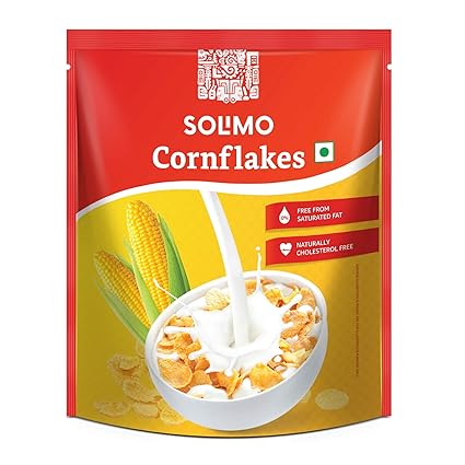 Amazon Brand-Solimo Corn Flakes 875g