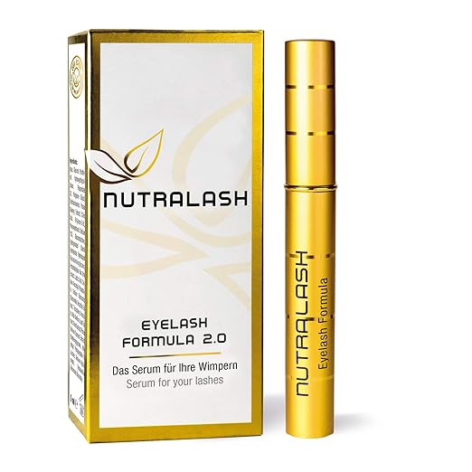 NUTRALASH Eyelash 2.0 - Aktives Wimpernserum made in Germany, 3ml