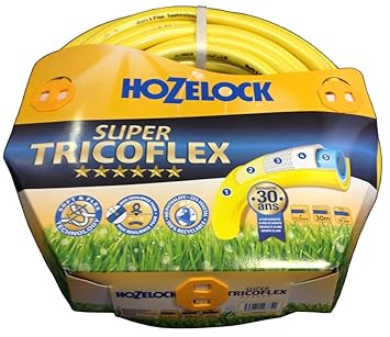Super Tricolfex 116774 Wasserschlauch 1/2 Zoll gelb 30 m Rolle
