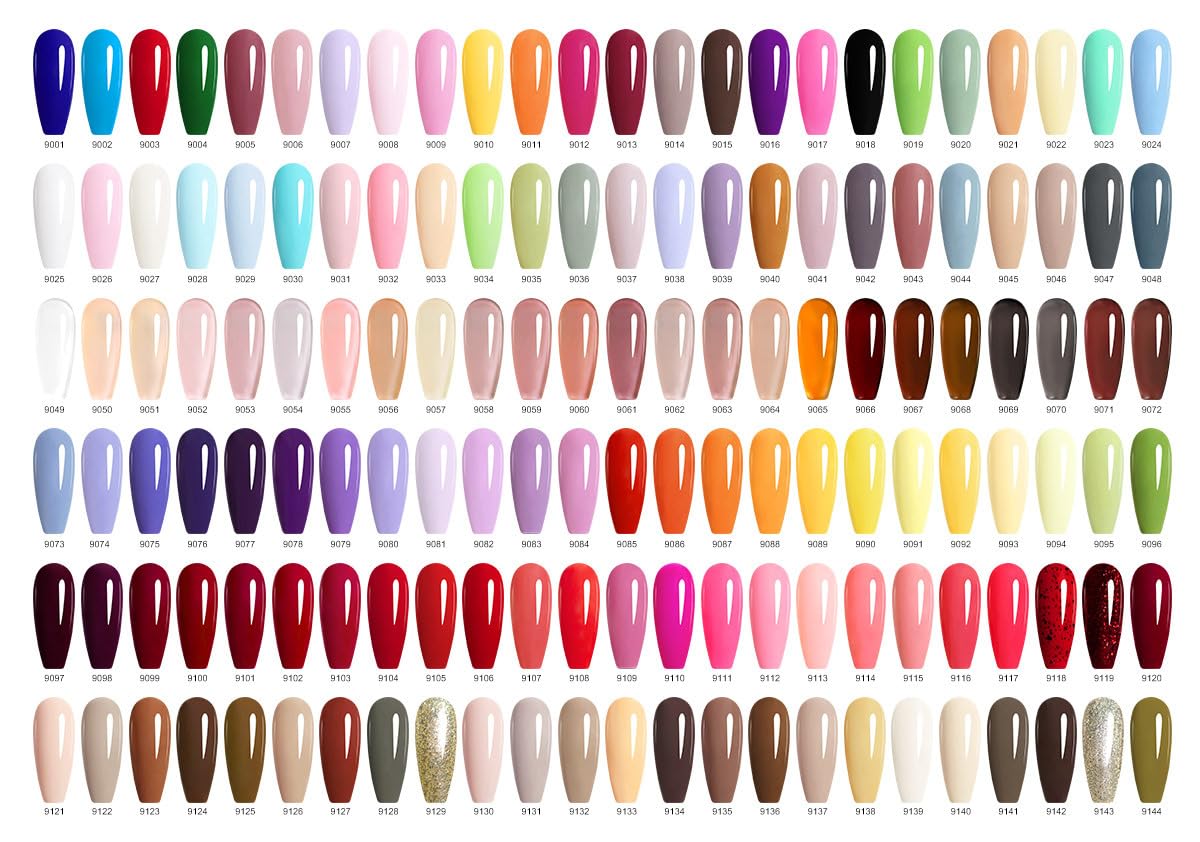 CANNI Pastel Blue Gel Nail Polish, 1Pcs Light Blue Gel Polish Baby Blue Dark Color Nail Polish Gel High Gloss Soak Off U V Gel Nail French Nail Manicure Salon DIY - Image 7