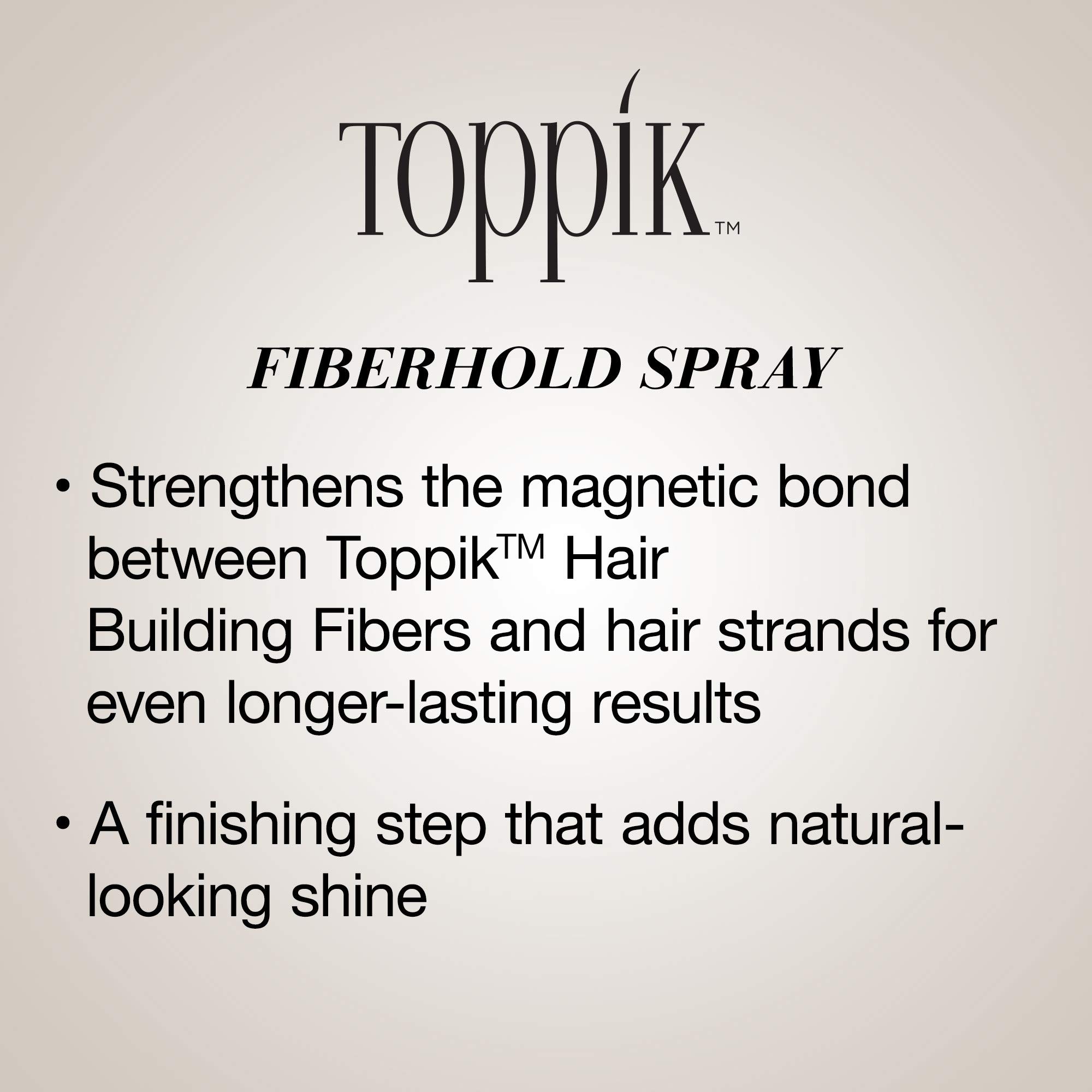TOPPIK FiberHold Spray Unscented, 4 Fl Oz