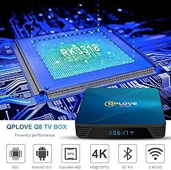 Android TV Box,【4GB RAM 64GB ROM】 QPLOVE Q8