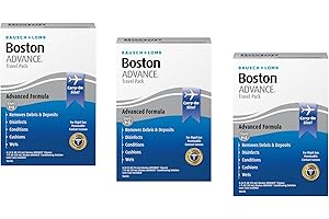 Bausch & Lomb Boston Advance Formula, Travel Pack Combo (3 pack)