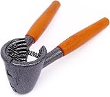 Anwenk Heavy Duty Nutcracker Pecan Walnut Plier with Wood Handle view 6