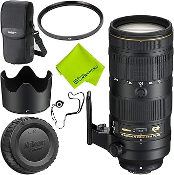 Amazon Com Nikon Af S Nikkor 70 0mm F 2 8e Fl Ed Vr Lens Base Bundle Camera Photo