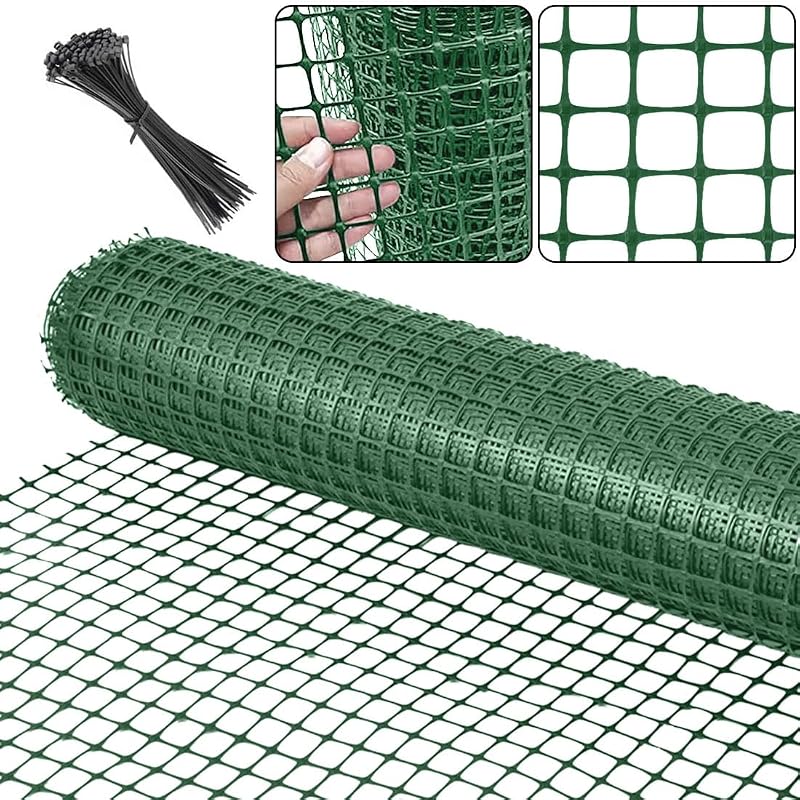 Shsyue Garden Fence Barrier 1x20m Snow Fence Plastic Netting Heavy Duty