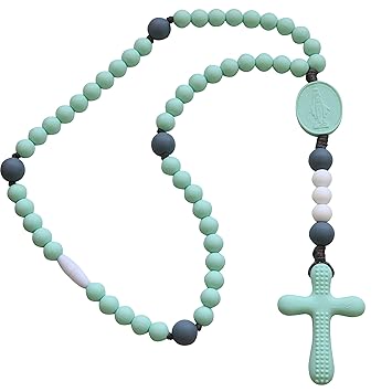 baby teething rosary