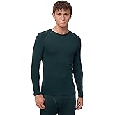 DANISH ENDURANCE Merino Wool Long Sleeve for Men, Thermal Top, Merino Wool Base Layer Underwear, with or Without a Zipper